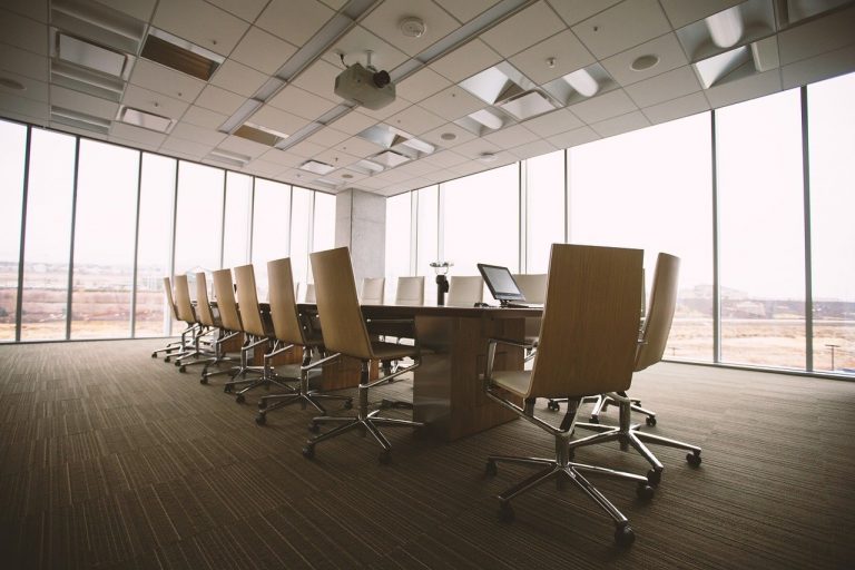 a conference room - Commercial moving