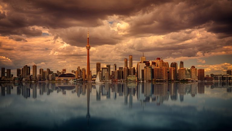 a toronto skyline - Toronto neighborhoods for raising kids
