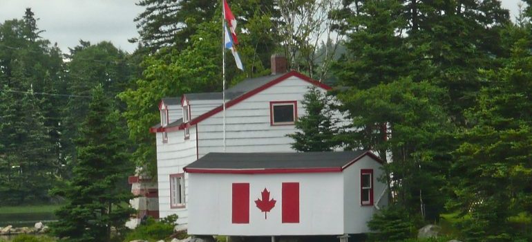 A typical Canada house 