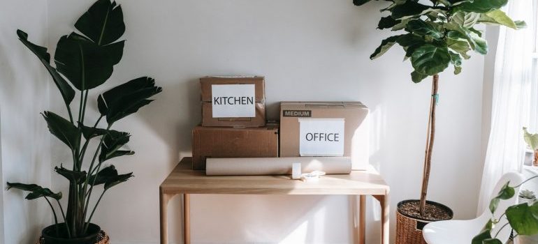 moving boxes for small condo relocation