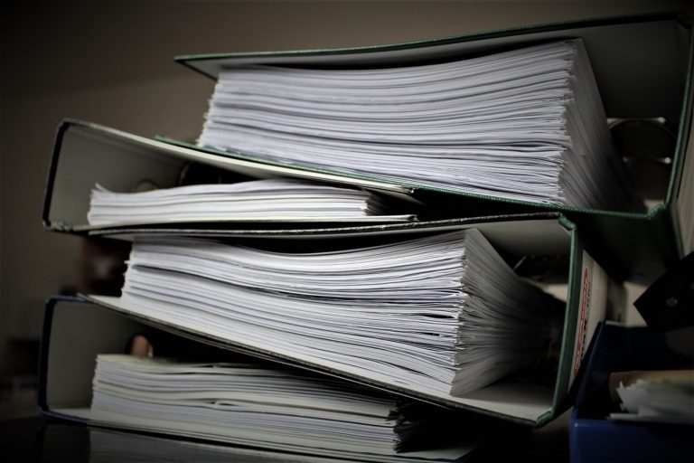 documents prepared for relocations