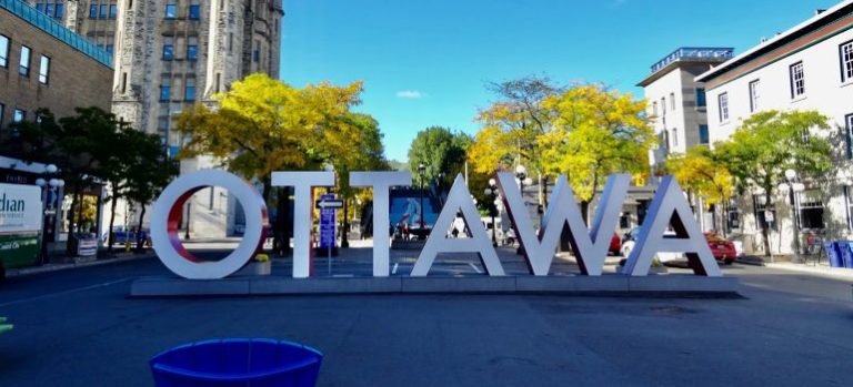 Ottawa metal sign