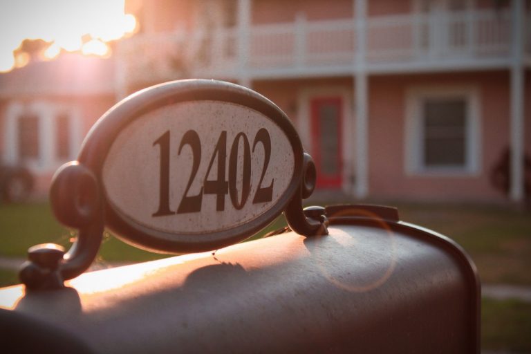 mailbox during the sunlight