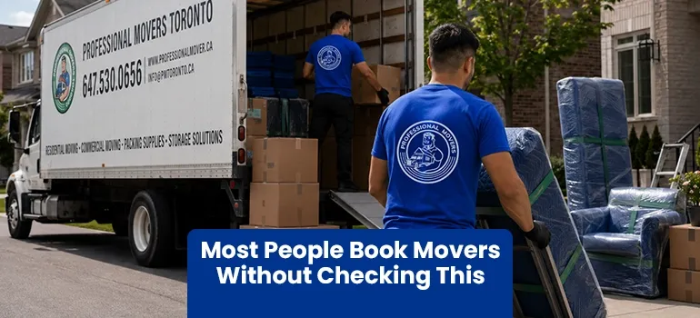 Hiring movers in Toronto for a smooth and organized move.