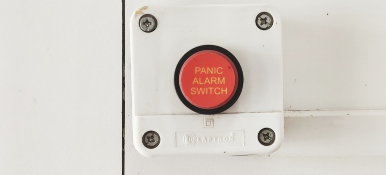 panic alarm button