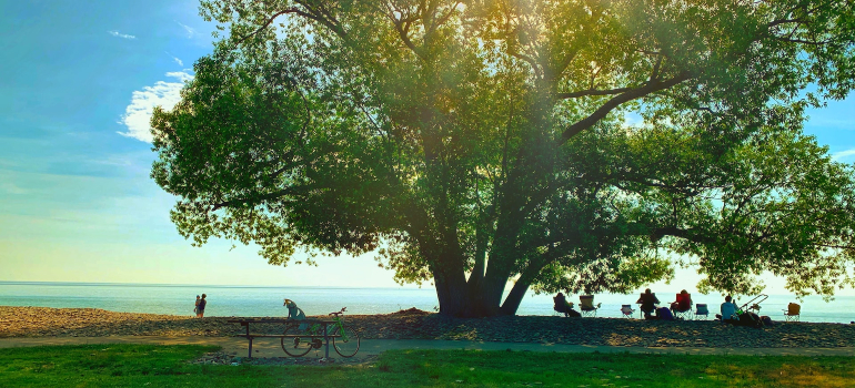 Coronation Park in Oakville near Toronto