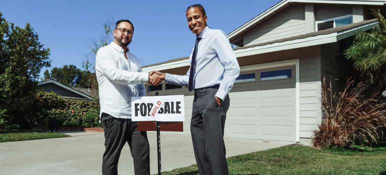 A man buying house after moving from Toronto to a smaller place