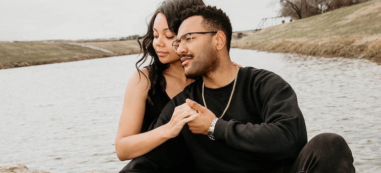 A couple holdong hands in one of the best Ontario places for young couples