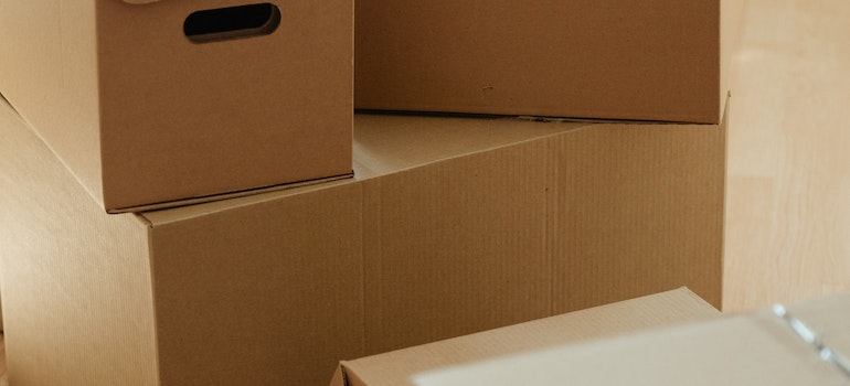 Moving boxes ready for your senior relocation