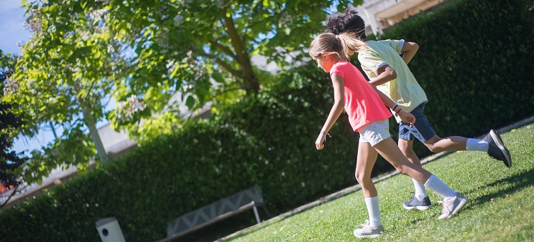 kids playing in one of the best GTA locations for families