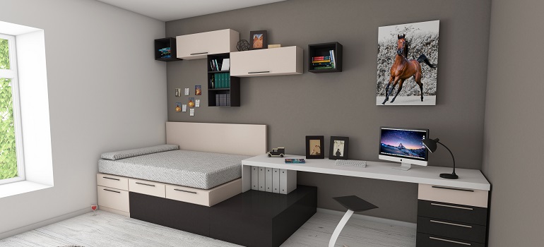 a lovely interior of an apartment in York 