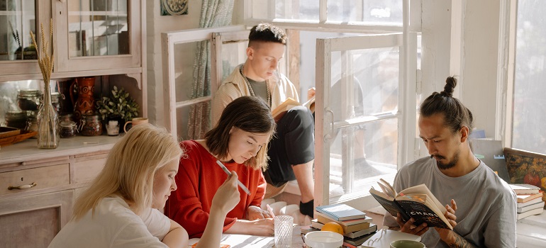 a community of young people 