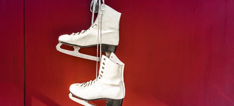 skates ready for fun winter activities in Toronto