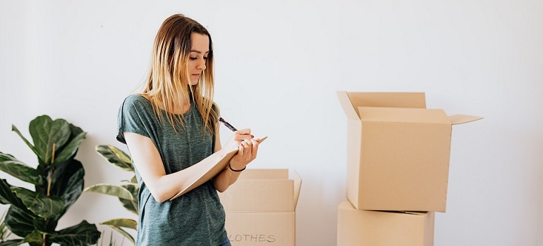 a girl managing move-in and move-out times in Toronto