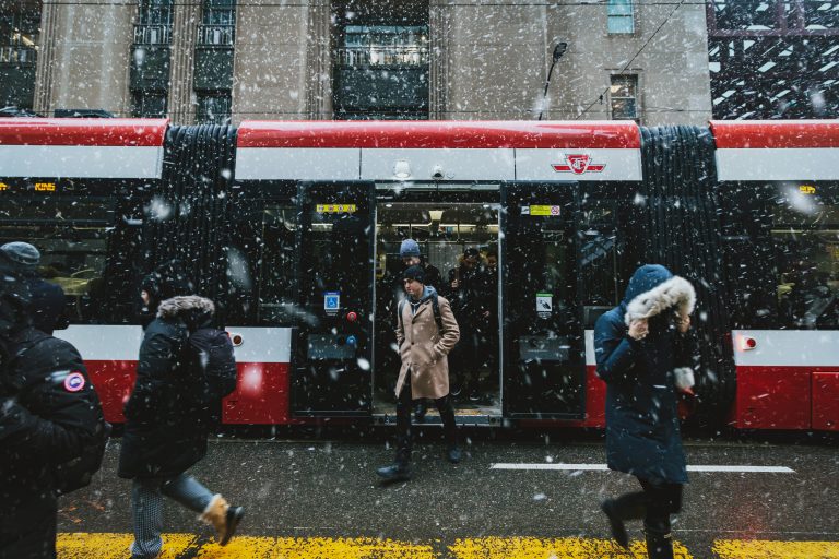 Toronto busy street