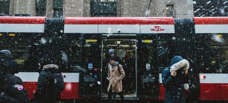 Toronto busy street