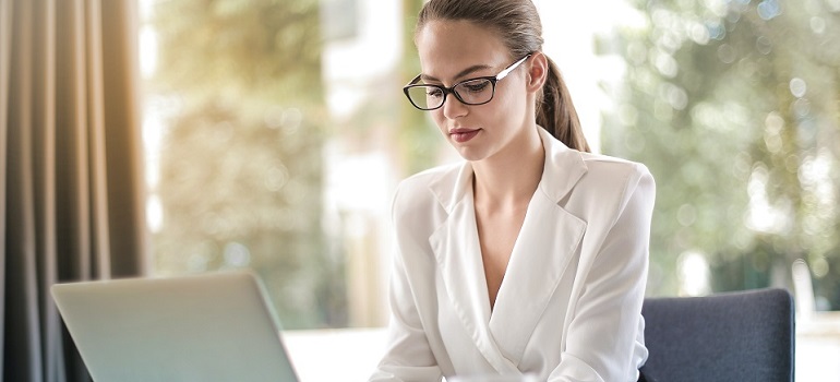 a girl working in one of the most convenient places in GTA for young professionals