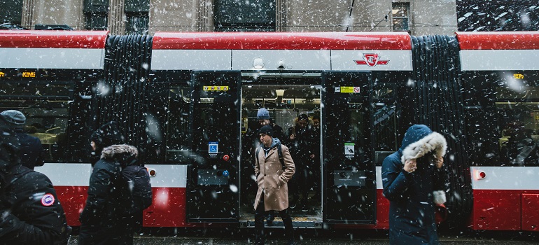 people enjoying the global liveability standards in Toronto