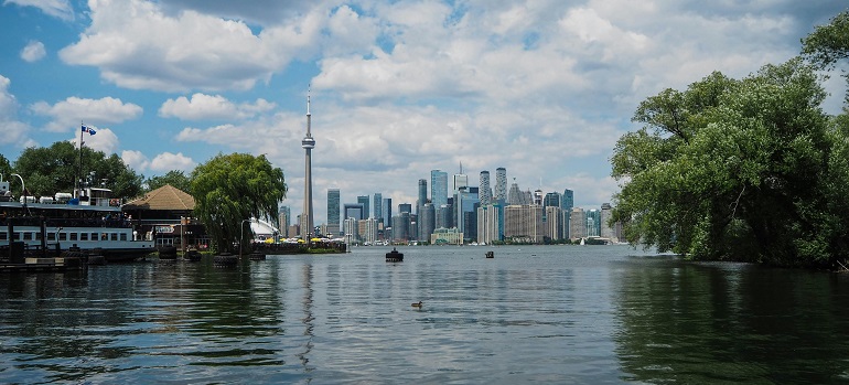 one of the Toronto islands