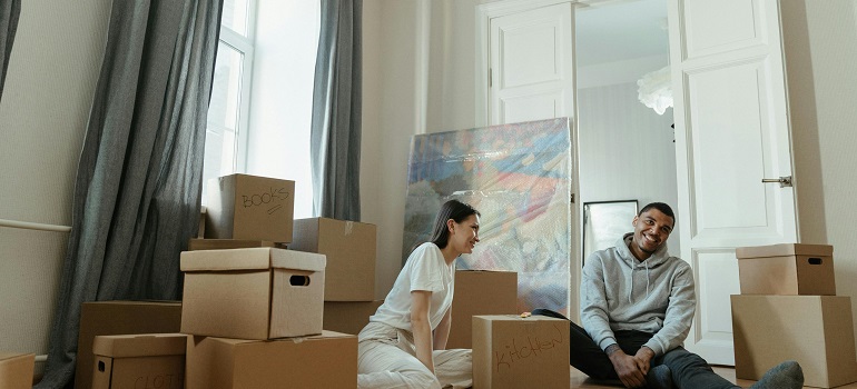 people moving into a new condo in Toronto