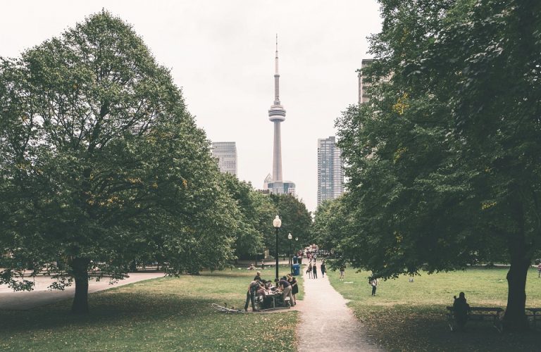 Toronto during the summer