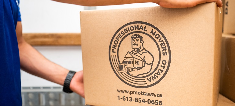 a moving box of a someone who is moving to Scarborough on short notice