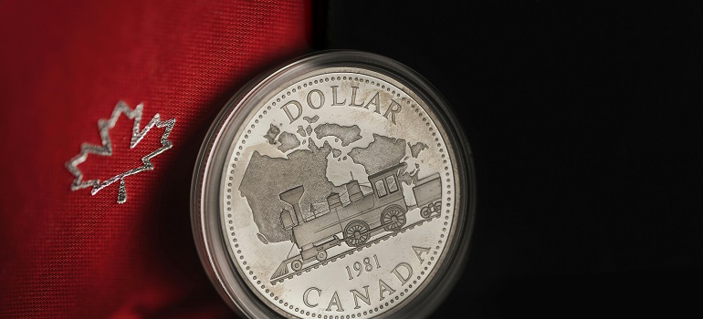 a Canadian dollar 