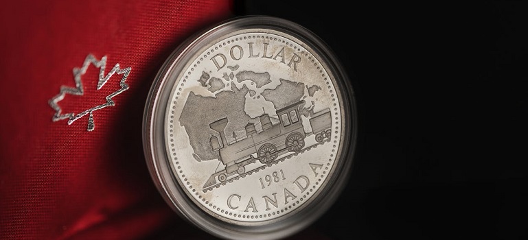 a Canadian coin 