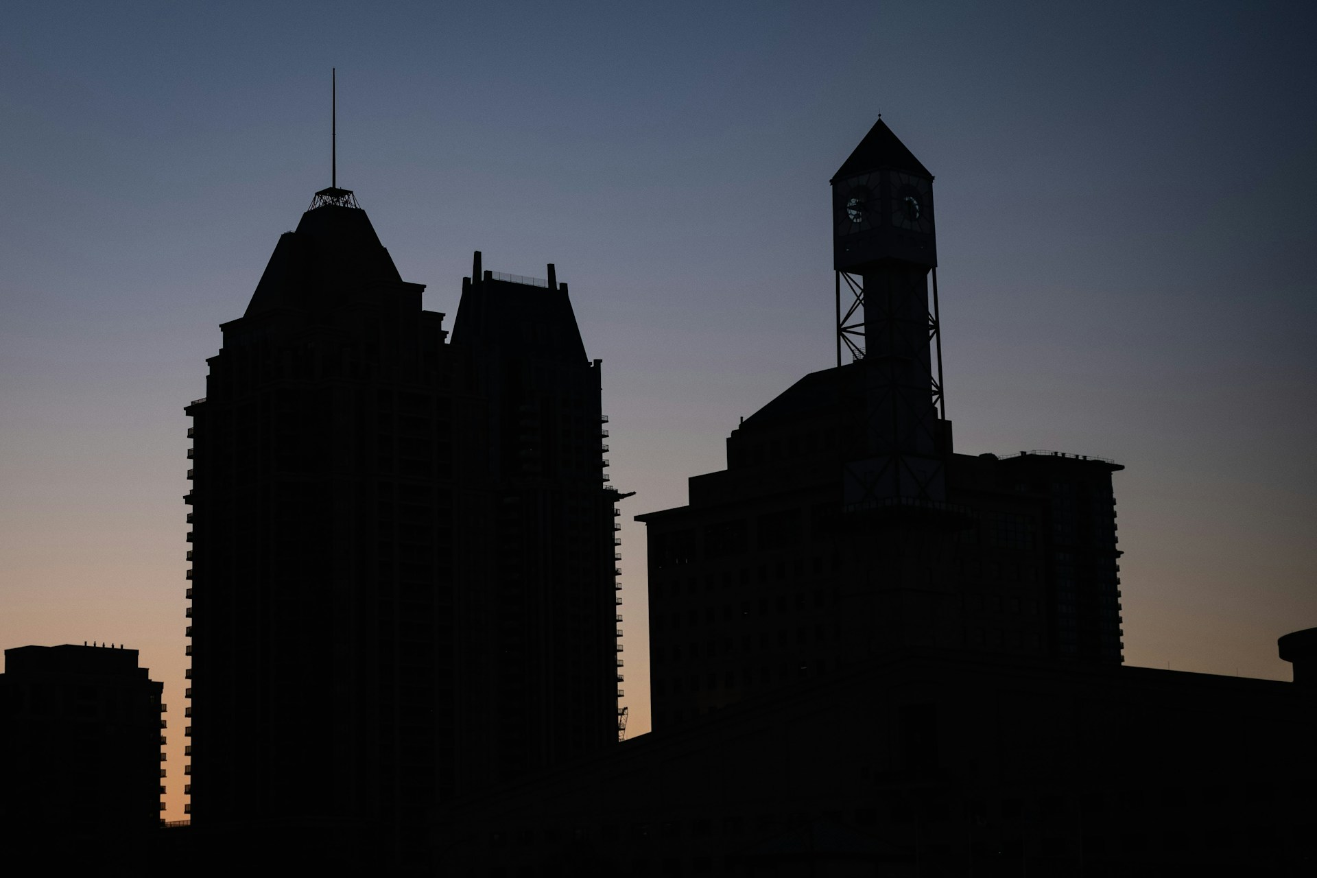 Mississauga in twilight