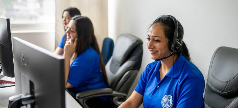 customer services at a Kleinburg moving company