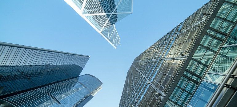 Sky scrapers in Toronto