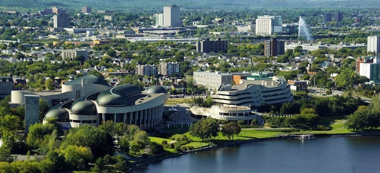 Ottawa aerial view