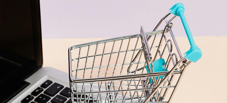 a shopping cart
