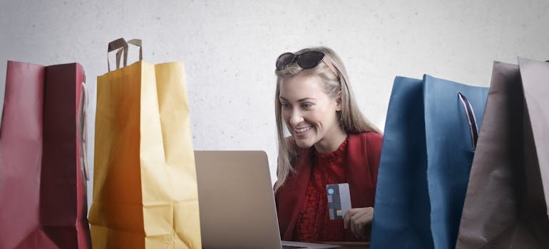 a woman learning about consumer rights in Canada