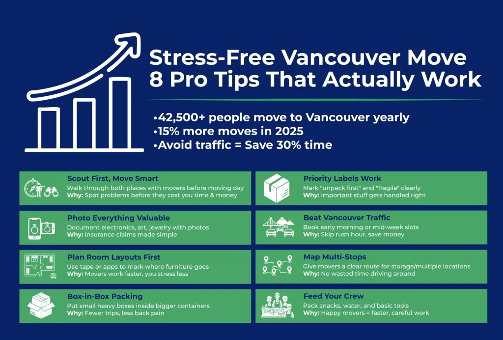 Stress-Free Vancouver Move – 8 Pro Tips