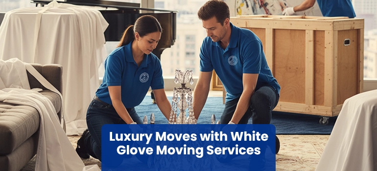 Professional white glove moving services in Vancouver providing luxury relocation and expert care