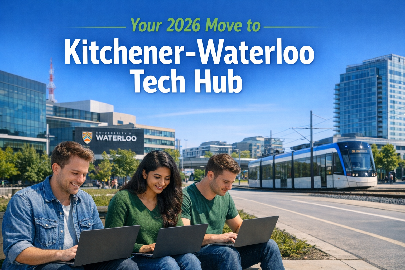 A logistical overview and regional guide detailing the process of moving to the Kitchener-Waterloo area for families and tech professionals.