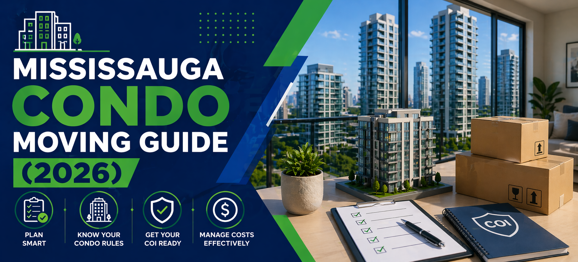 Comprehensive high-rise relocation logistics for seamless condo moving Mississauga including expert elevator scheduling and strict property management compliance.