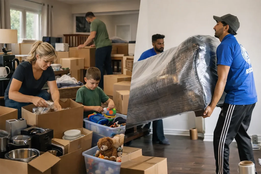 Inventory breakdown explaining what you’re actually moving in a Brampton home furniture and household to accurately estimate your relocation size.