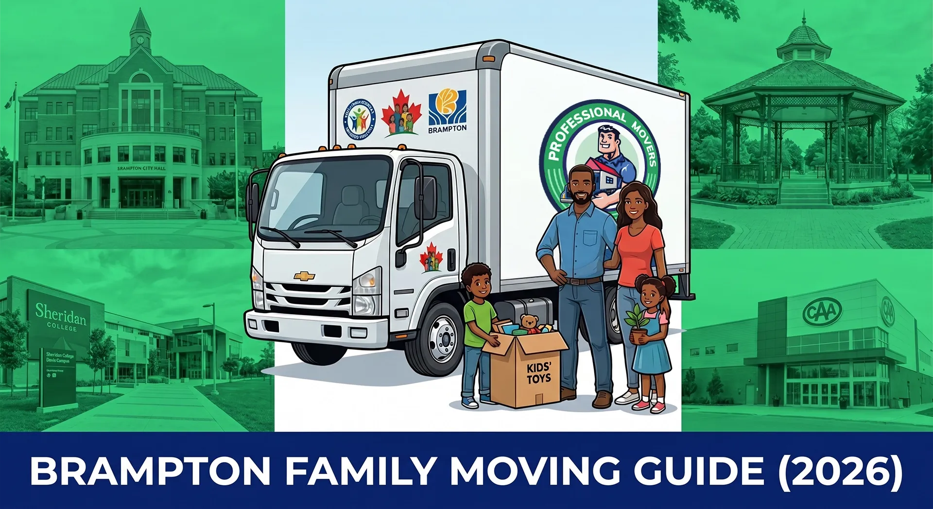 Comprehensive moving guide Brampton Ontario featuring expert tips and checklists for a stress-free local residential relocation.