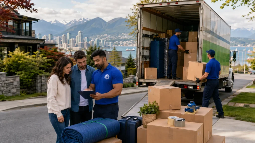 Strategic logistics checklist detailing interprovincial transit planning and long-distance moving in Vancouver what to remember before you book to ensure seamless cross-country relocations.