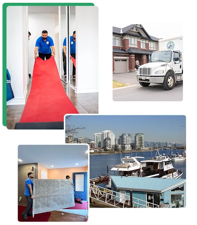 Professional movers serving Burnaby, Vancouver, Surrey, Richmond, and Coquitlam from the Burnaby location.