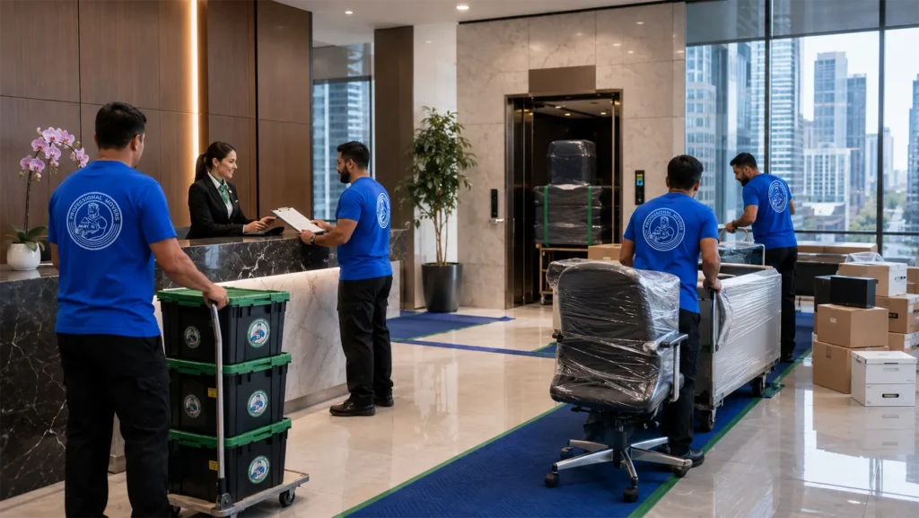 Vancouver office team reviewing building rules before a premium tower move