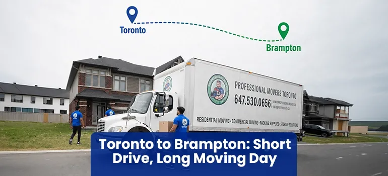 Toronto to Brampton: Short Drive, Long Moving Day