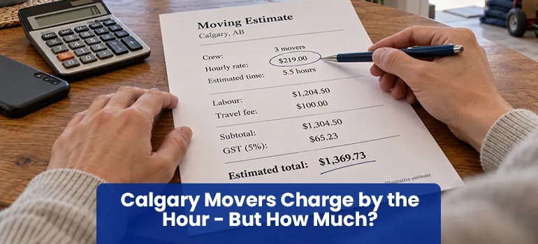 Calgary Movers Charge by the Hour