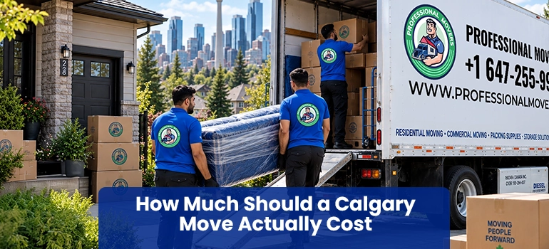 How Much Should a Calgary Move Actually Cost